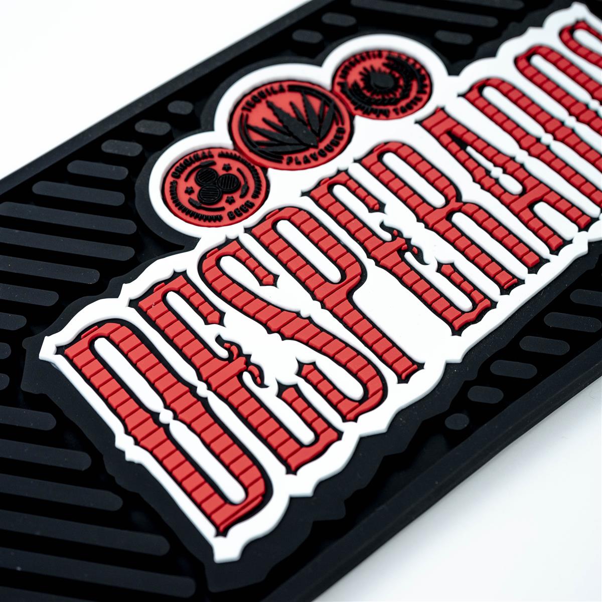 Sous-verre à bière Deperados Tapis égouttoir Accessoires de bar noir grand format 58 x 18 – Vue 2
