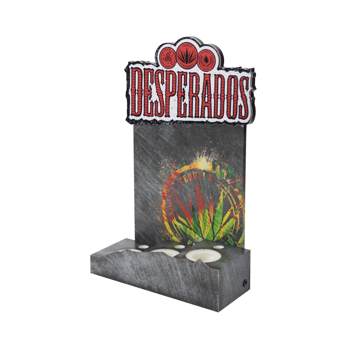 Desperados Bière Glorifier 50x30 LED pour 3 bouteilles Présentoir Bar Décoration Panneau – Vue 2