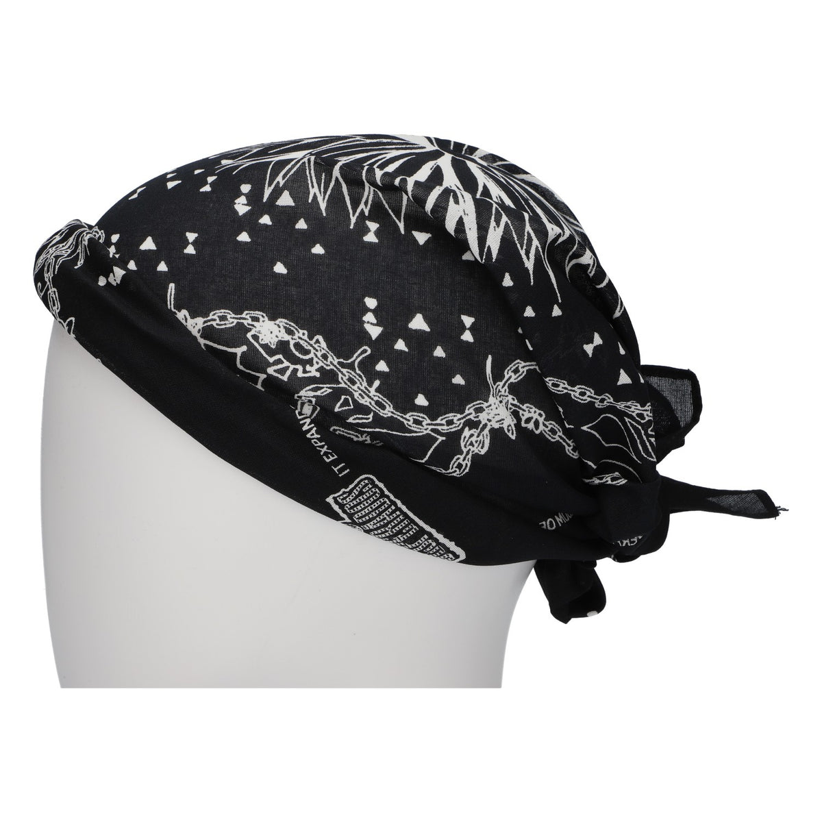 Foulard Desperados noir 53 x 53 cm – Vue 3