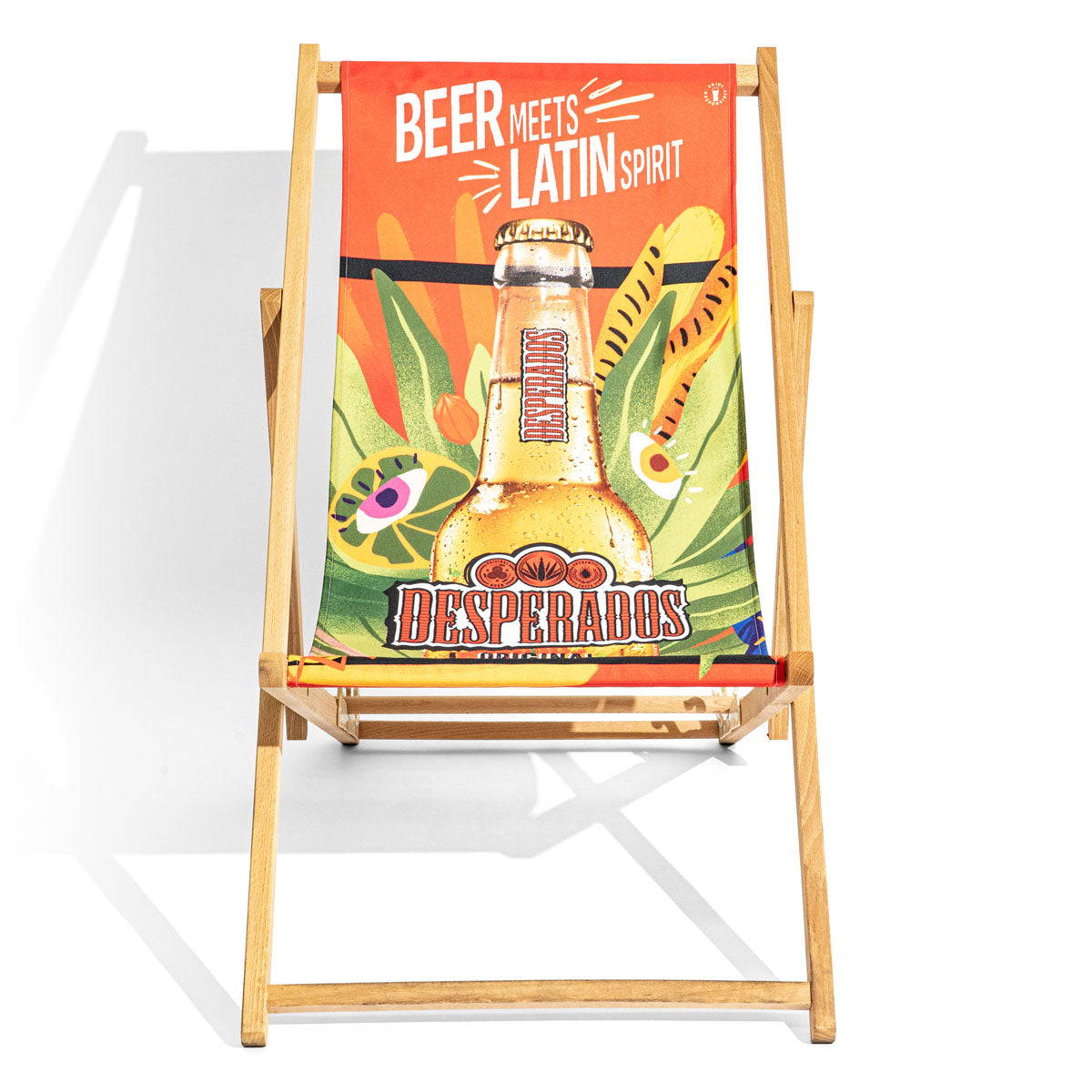 Desperados Chaise longue Beach Chair Chaise pliante Bar de plage Mobilier de salon d'extérieur – Vue 2