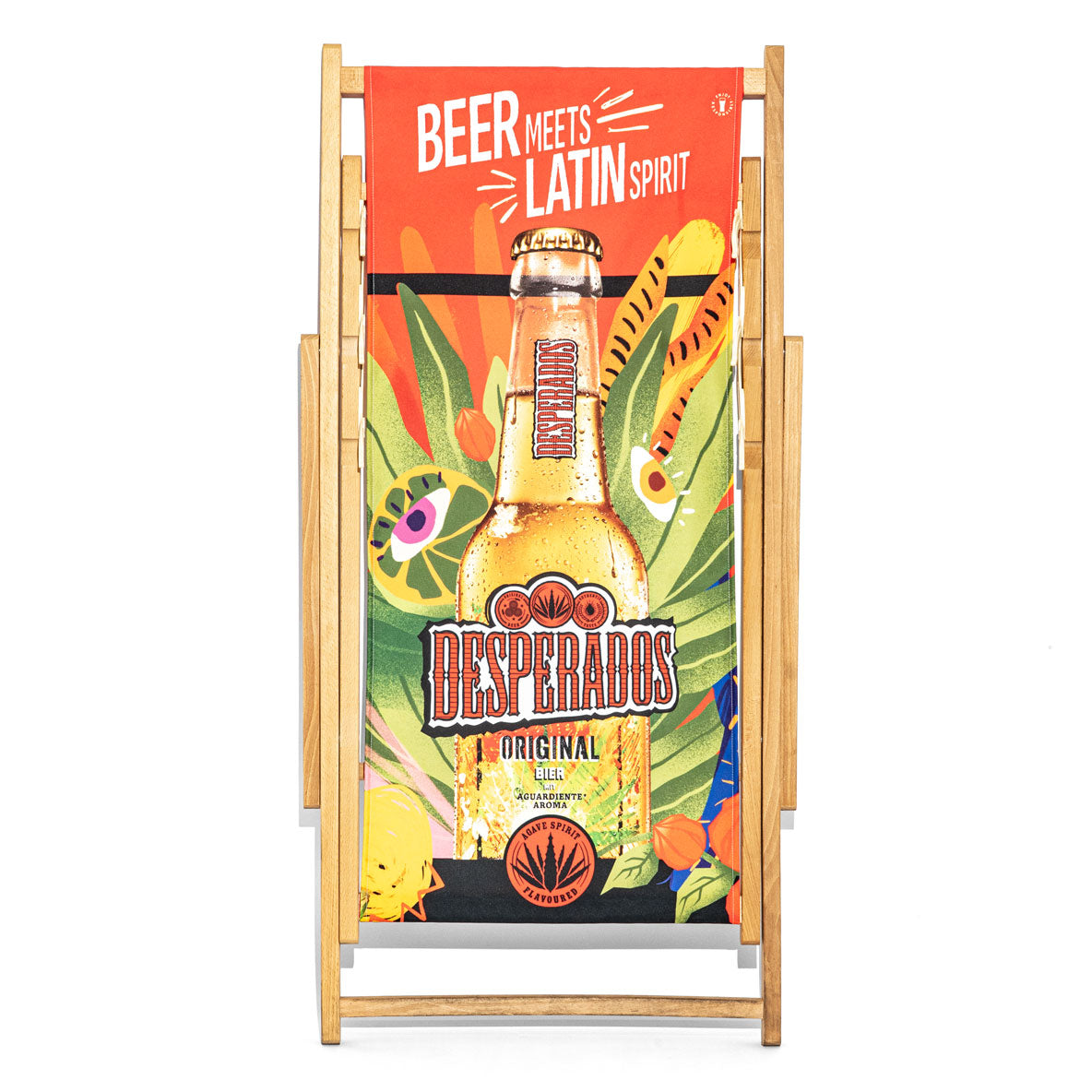 Desperados Chaise longue Beach Chair Chaise pliante Bar de plage Mobilier de salon d'extérieur – Vue 6