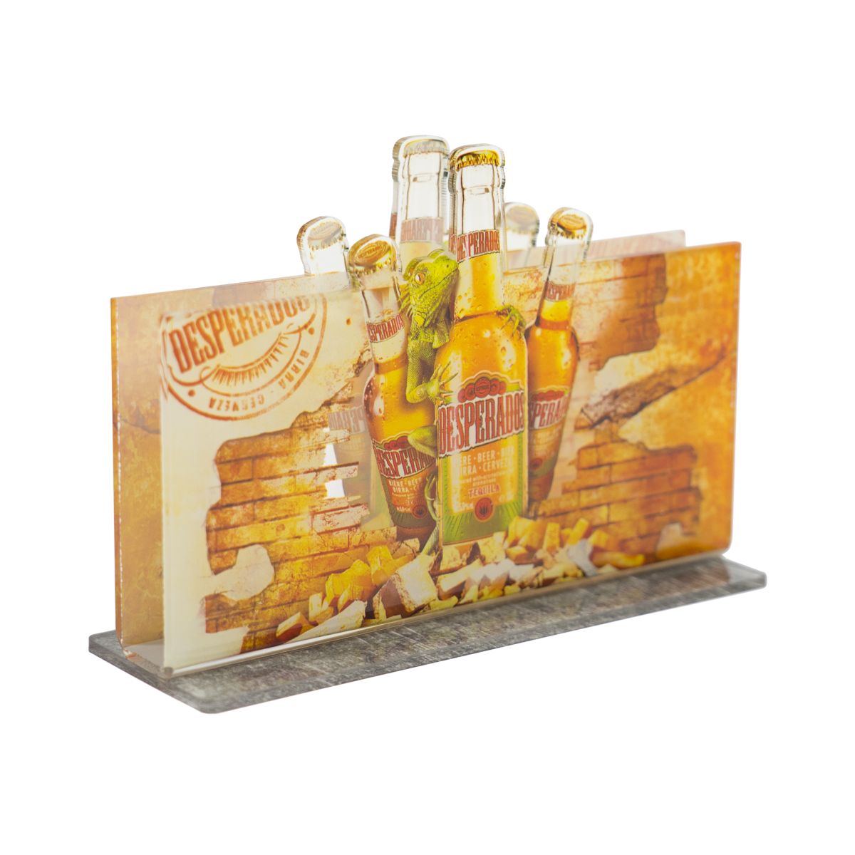 Desperados Présentoir de table Porte-menu Porte-carte publicitaire