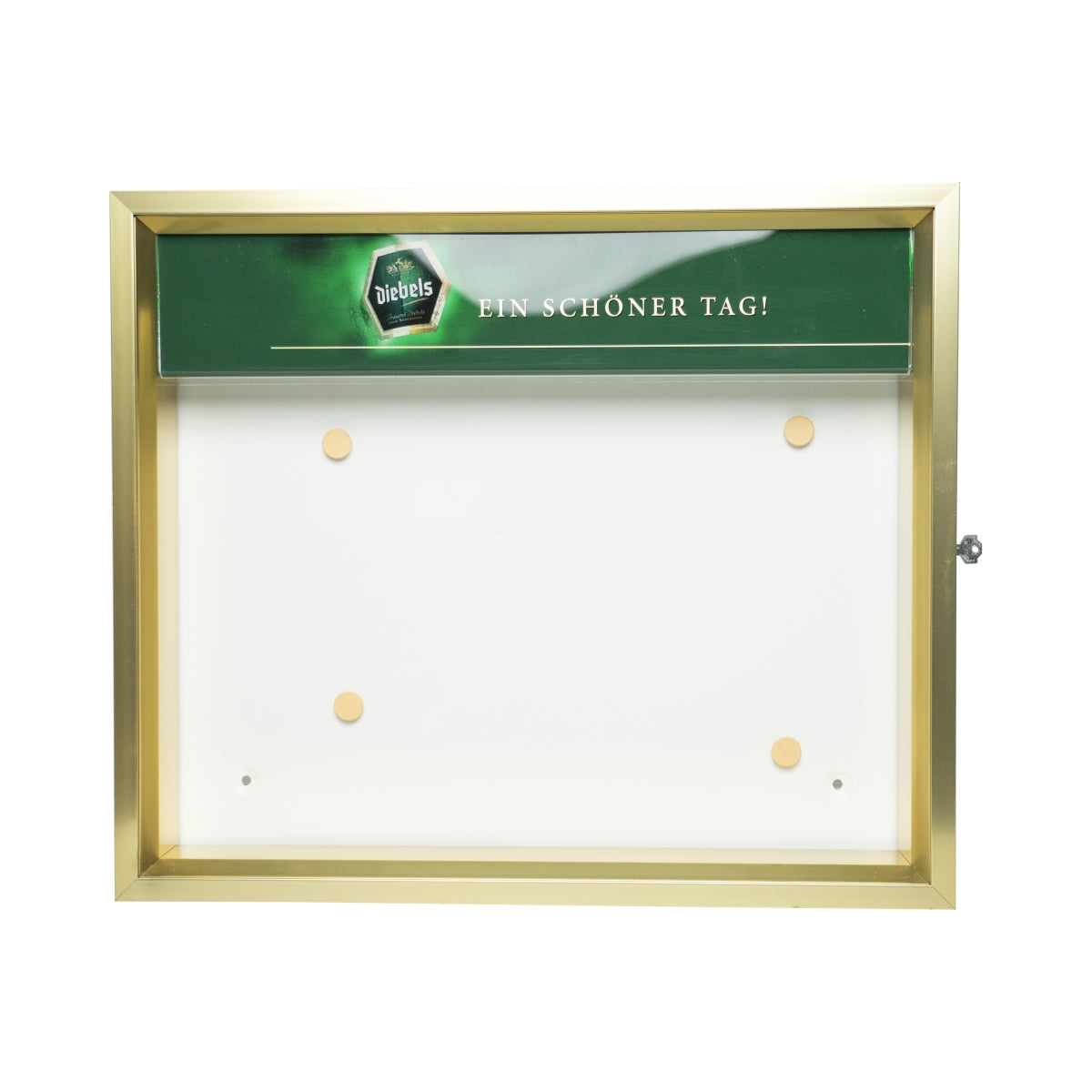 Vitrine Diebel Éclairée Menu Carte Verrouillable D'occasion Gastronomie Bar Pub