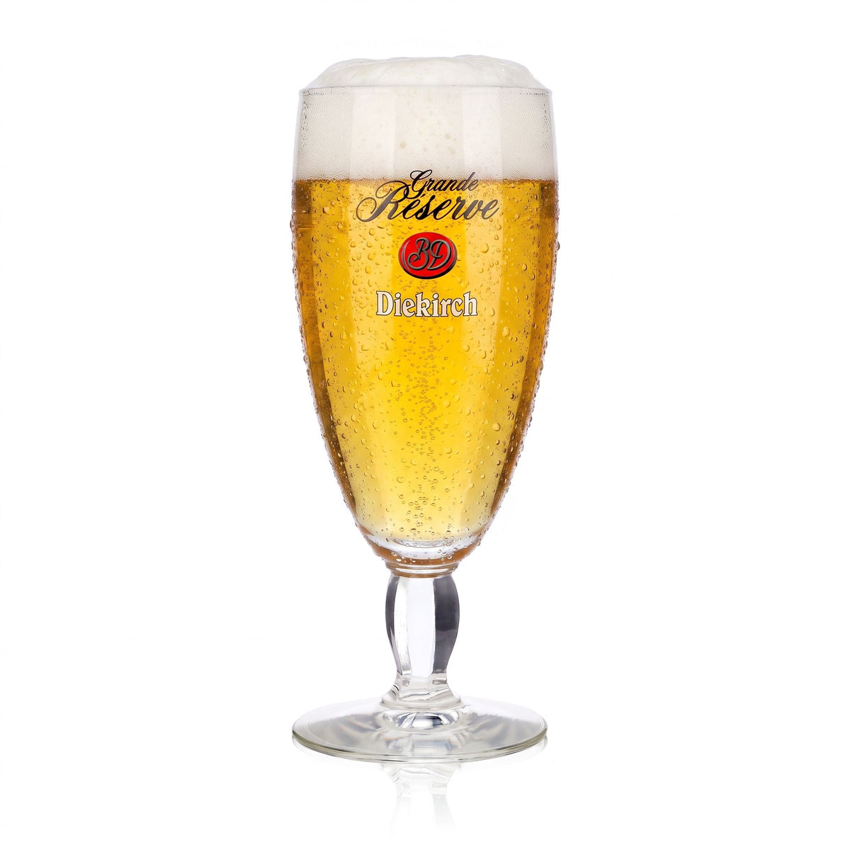 Verre à bière Diekirch 0,25 l, modèle « Grande Réserve » Durobor Worthington