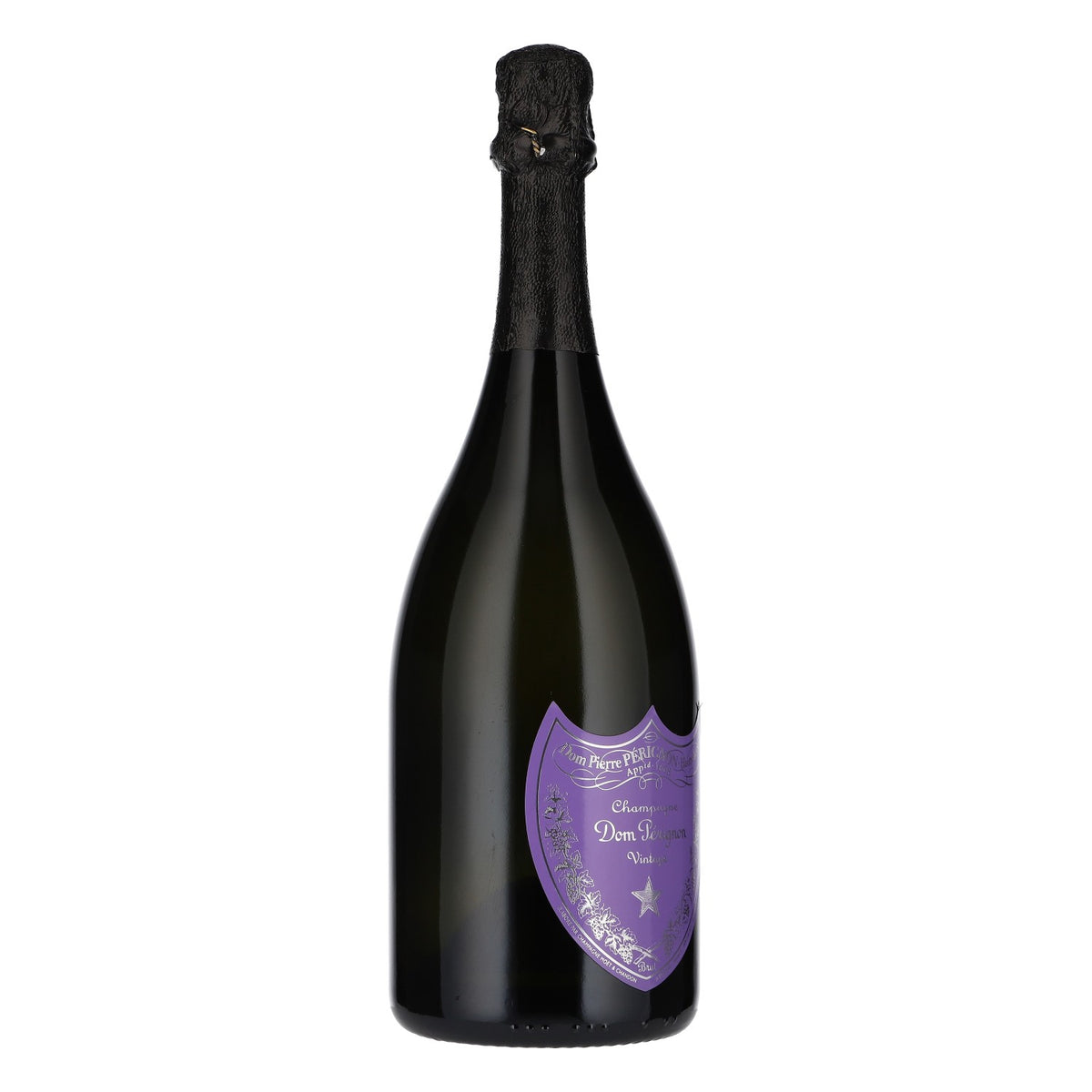 Bouteille de champagne Dom Pérignon de présentation, 0,75 l, vide, vintage, neuve, en verre violet – Vue 2
