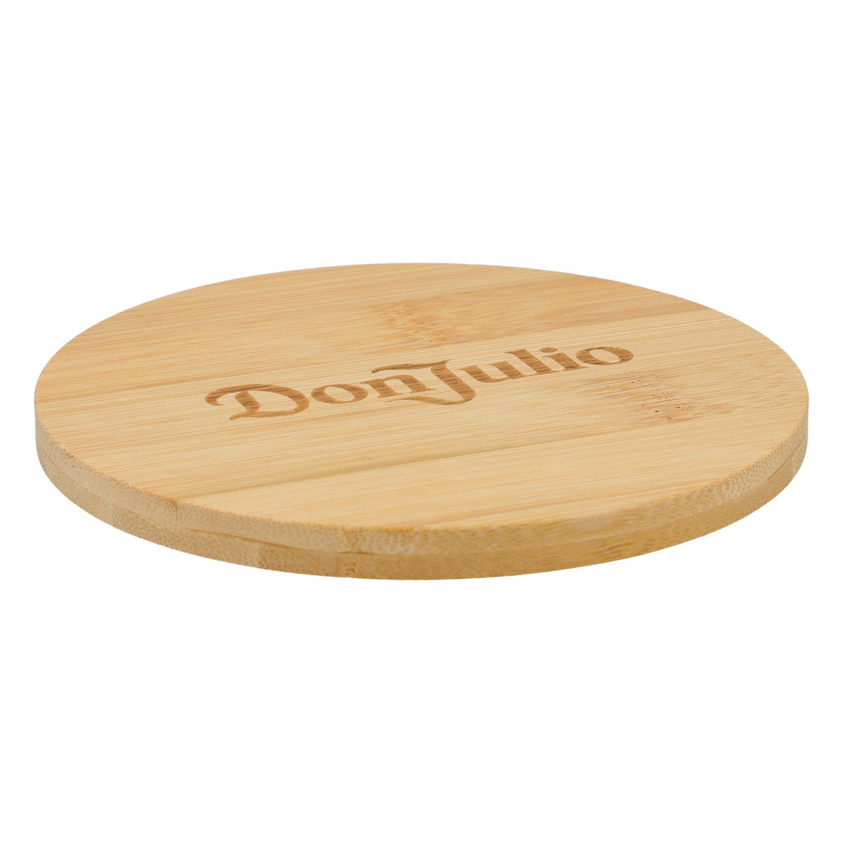 Sous-verre Don Julio Tequila Sous-verre en bois véritable, diamètre 12 cm