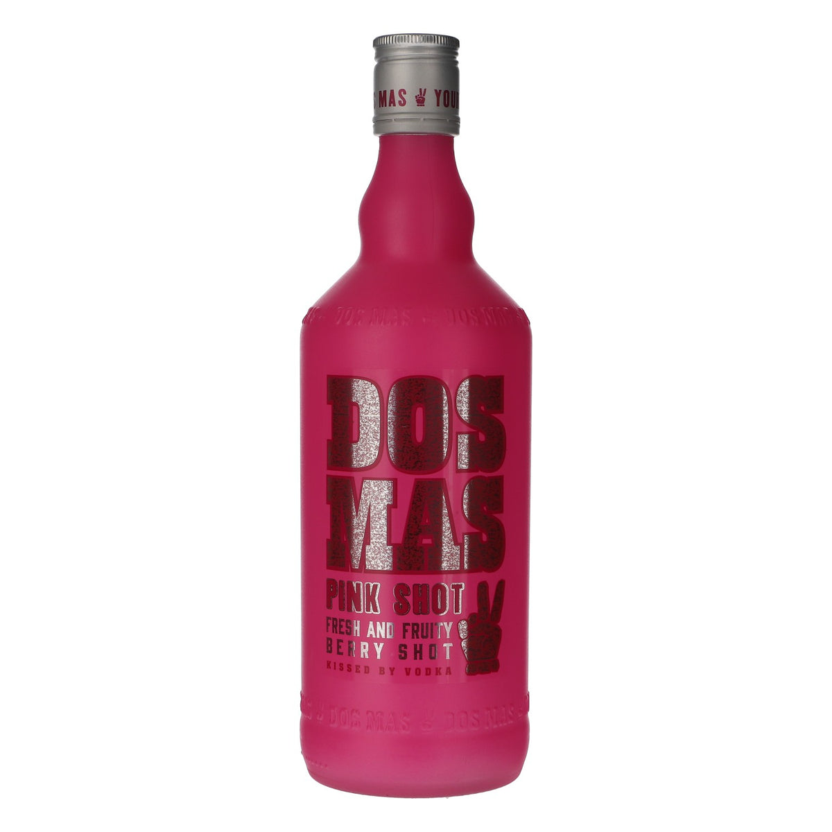 Bouteille décorative Dos Mas Liqueur 0,7 l rose VIDE Bouteille d'exposition Bouteille de vitrine