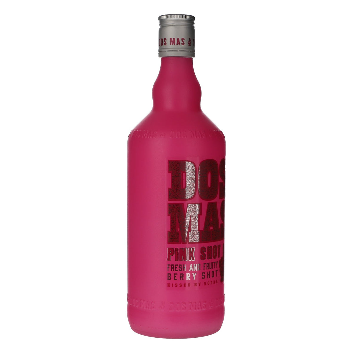 Bouteille décorative Dos Mas Liqueur 0,7 l rose VIDE Bouteille d'exposition Bouteille de vitrine – Vue 2