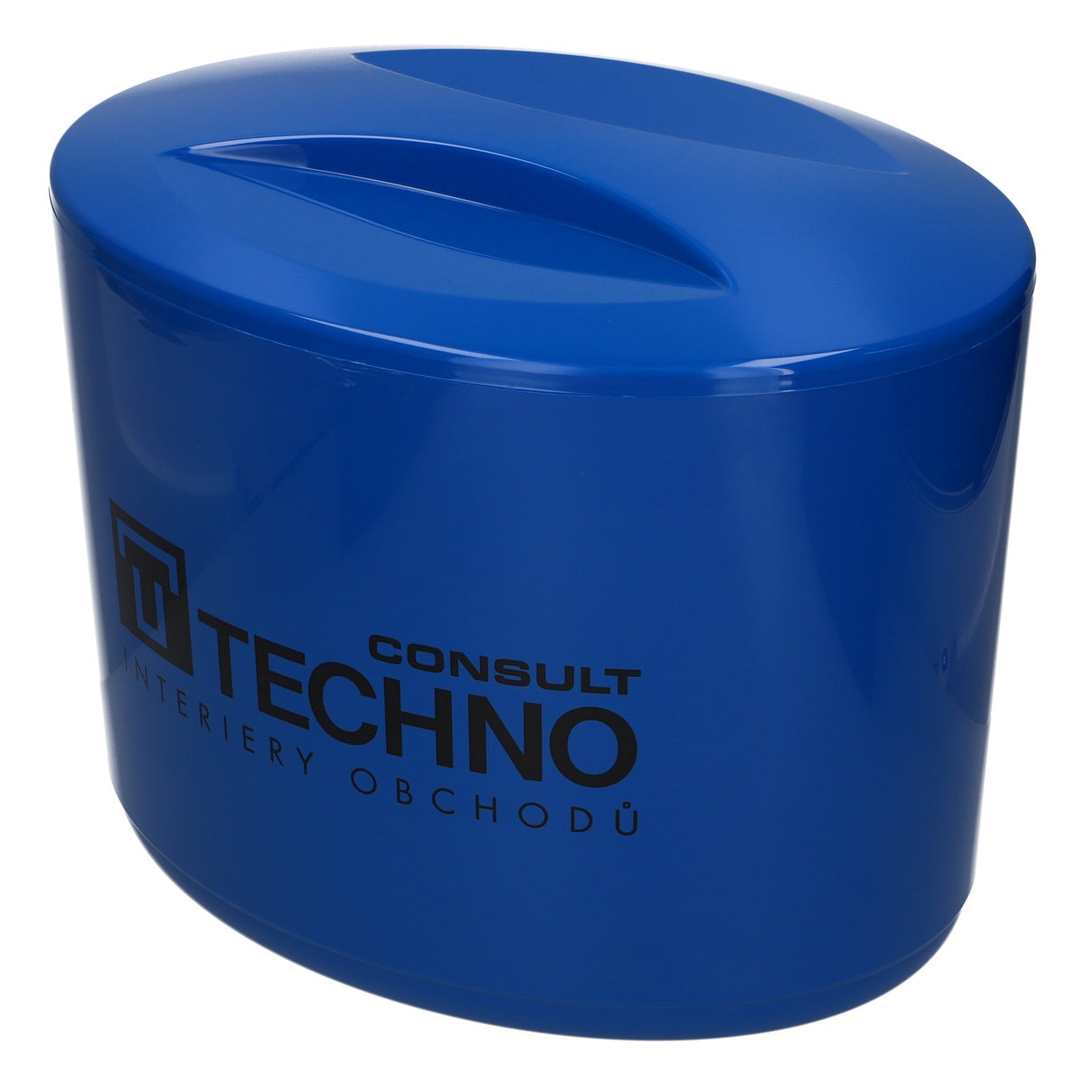 Double B. Refroidisseur de bouteilles 10 l, logo noir Techno Consult, neuf, bleu – Vue 4
