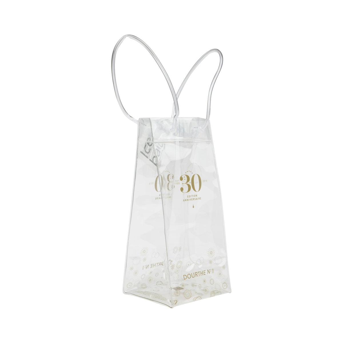 Dourthe No 1 Housse refroidissante pour vin Ice Bag 1 bouteille Sac en plastique Cadeau – Vue 2