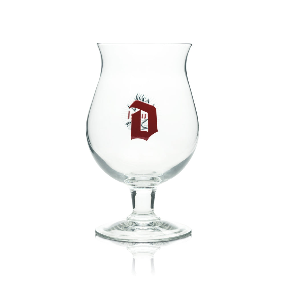 Verre à bière Duvel 0,33 l, forme tulipe, rouge, Craft Beer