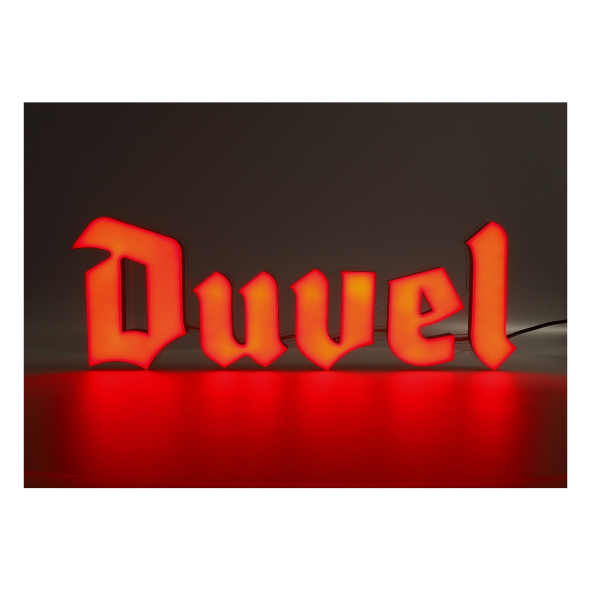 Enseigne lumineuse LED Duvel Bière Enseigne lumineuse avec bloc d'alimentation « Duvel » – Vue 6