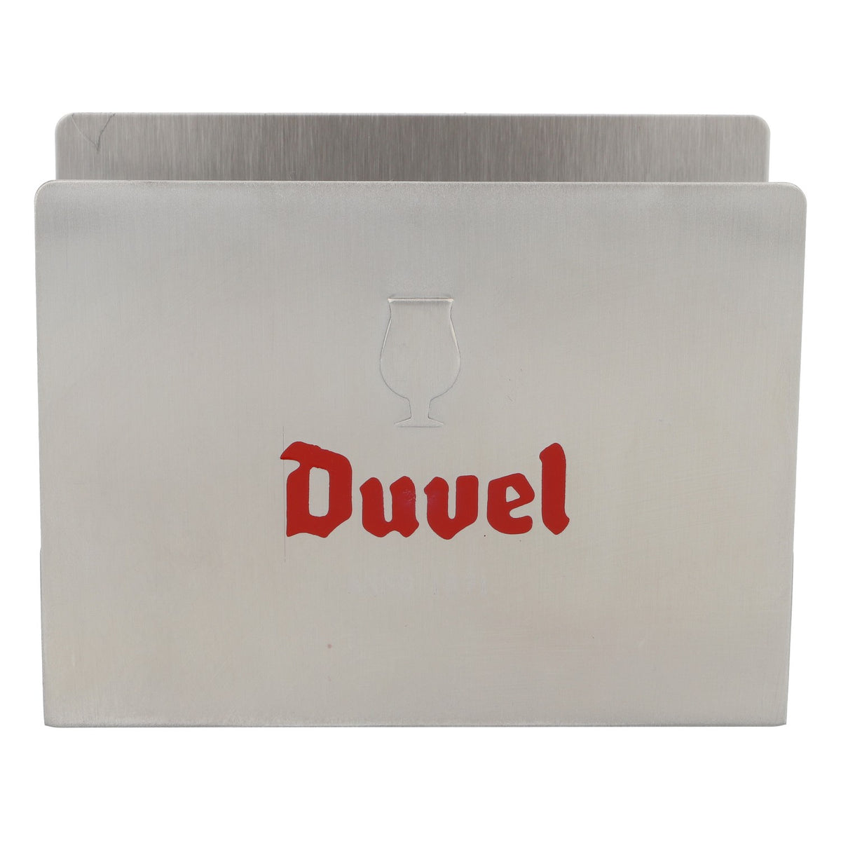 Duvel Bière Sous-verre métallique Porte-sous-verre Argent – Vue 2