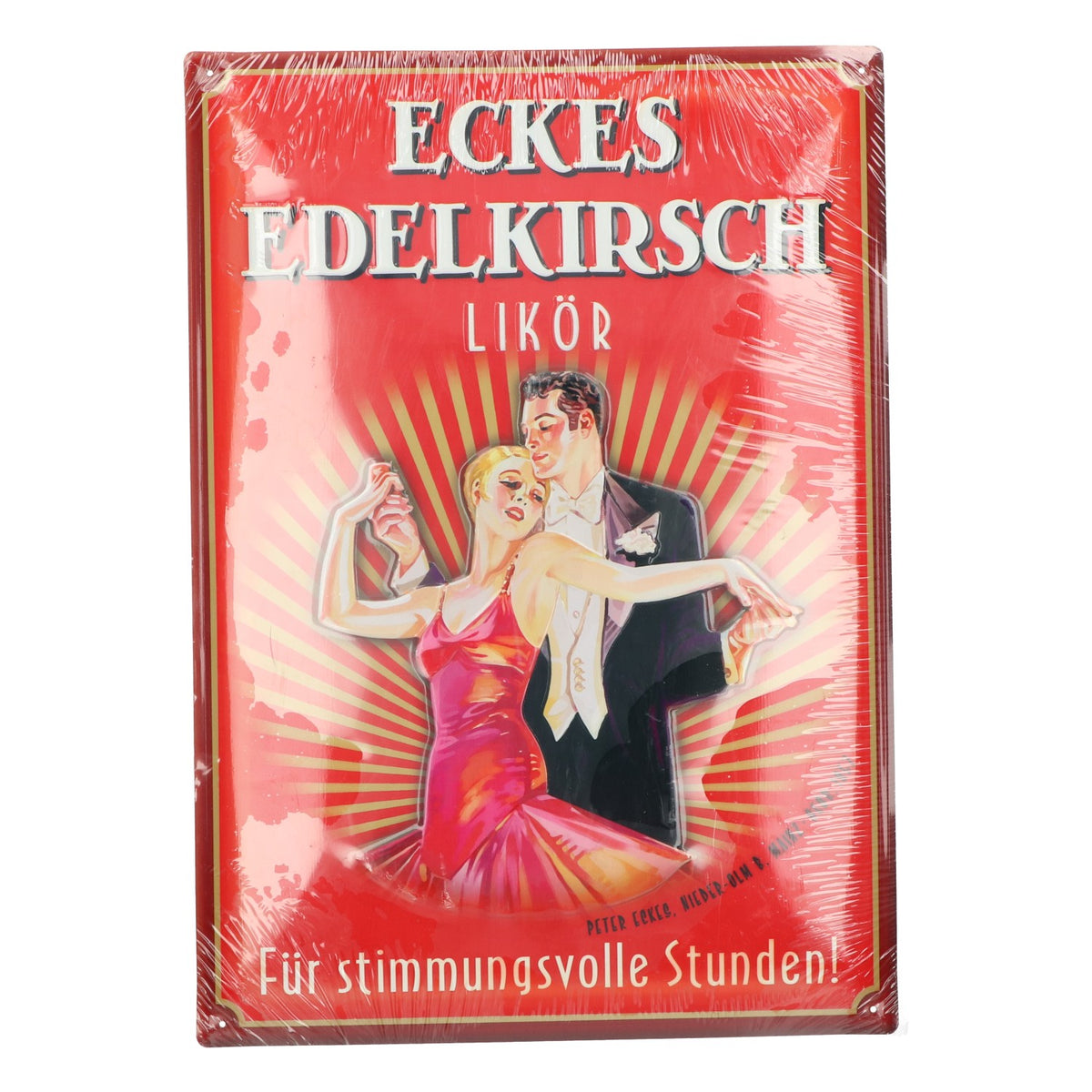 Eckes Plaque en tôle 42x30 cm Plaque murale Décoration murale Merchandise Décoration