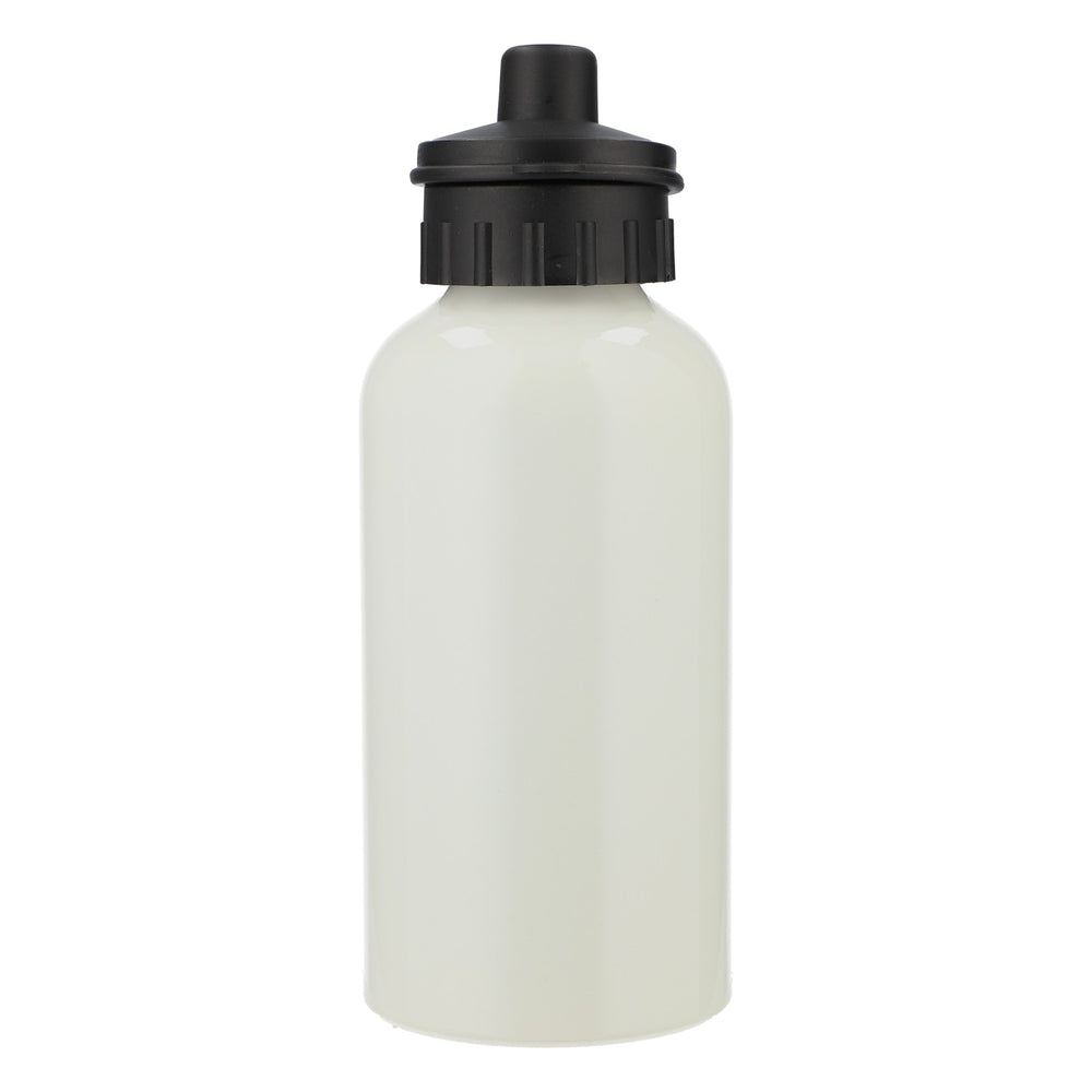 Bouteille isotherme en acier inoxydable Bouteille de boisson Bouteille d'extérieur avec mousqueton blanc