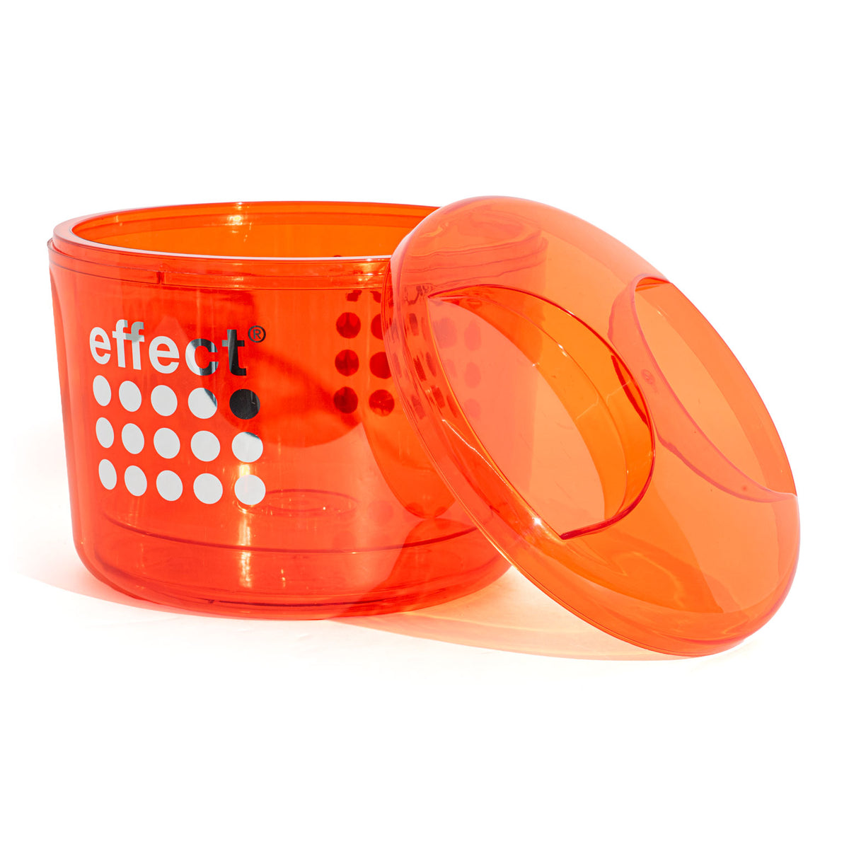 Effect Energy Acrylique Bac à glaçons Icecube trois pièces 10 l Glacière rouge – Vue 3