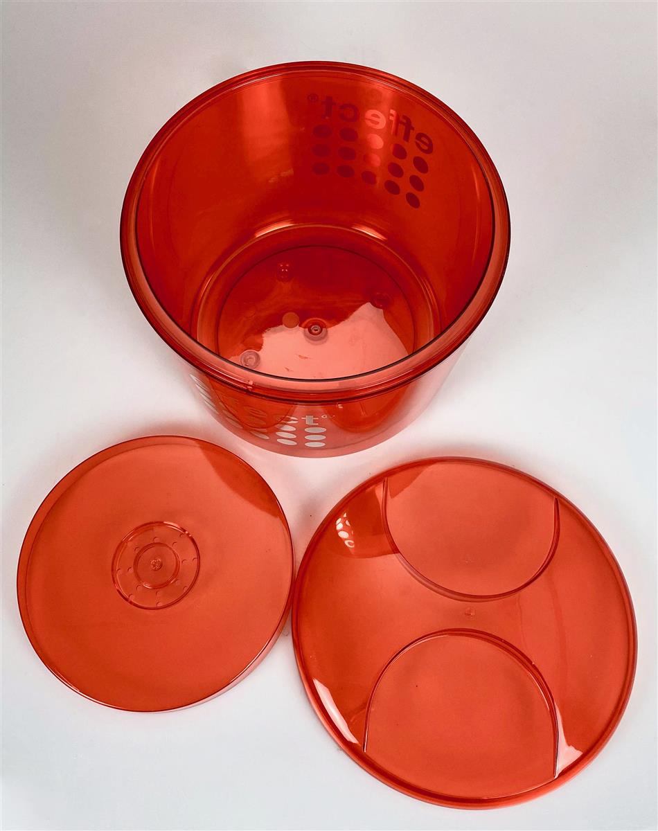Effect Energy Acrylique Bac à glaçons Icecube trois pièces 10 l Glacière rouge – Vue 7