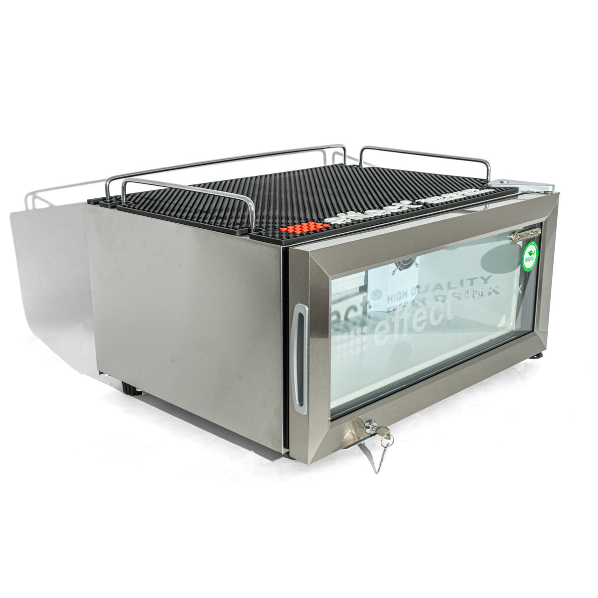 Effect Energy Réfrigérateur Mini Fridge Réfrigérateur à porte vitrée 30x60x48cm Mini Cooler – Vue 6