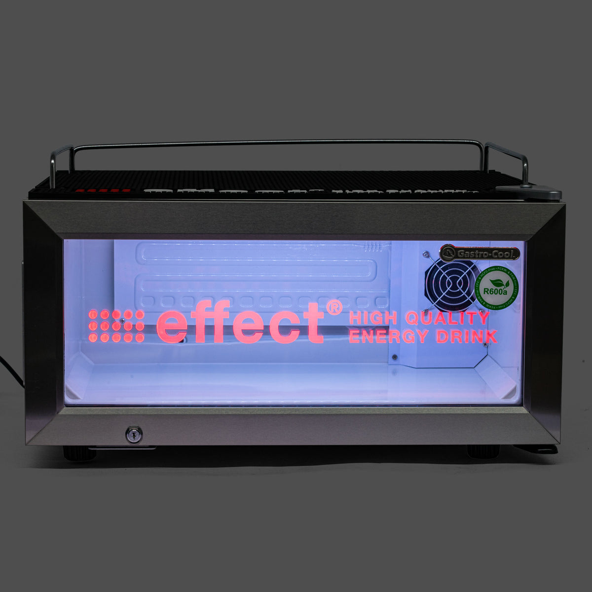 Effect Energy Réfrigérateur Mini Fridge Réfrigérateur à porte vitrée 30x60x48cm Mini Cooler – Vue 8
