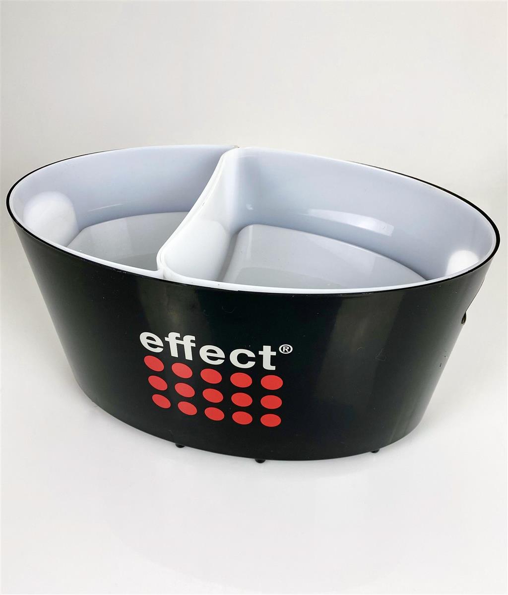 Effect Energy LED Refroidisseur de bouteilles rechargeable Bac à glaçons Bateau noir