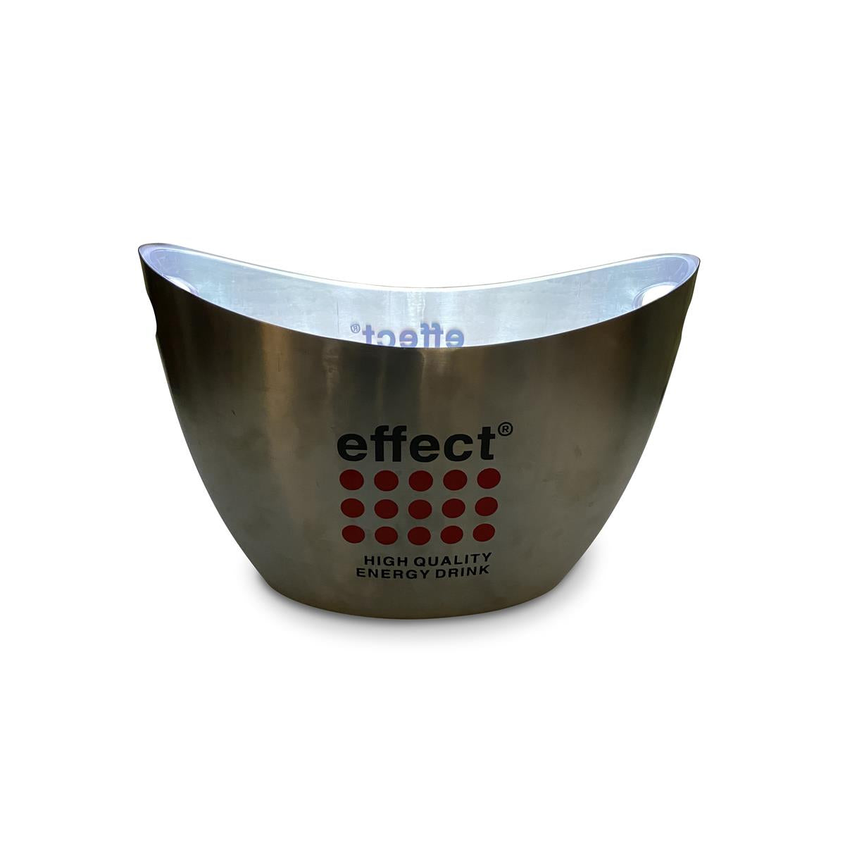 Effect Energy LED Refroidisseur de bouteilles rechargeable Refroidisseur Magnum en acier inoxydable avec insert – Vue 5