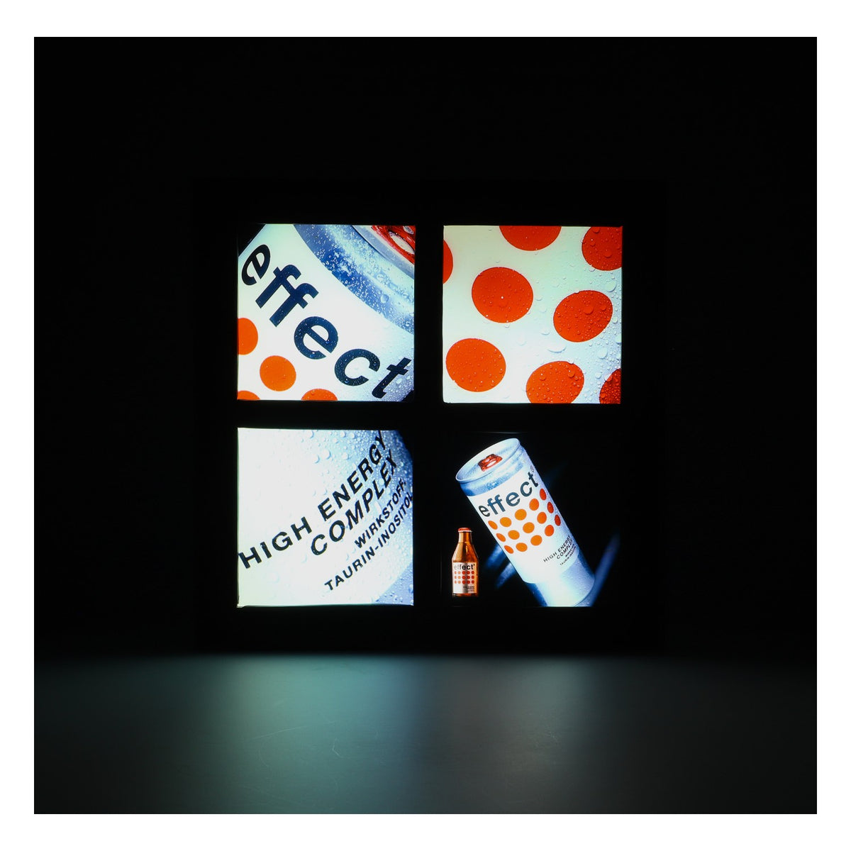 Effect Energy Enseigne lumineuse, « Quadro black » – Vue 3