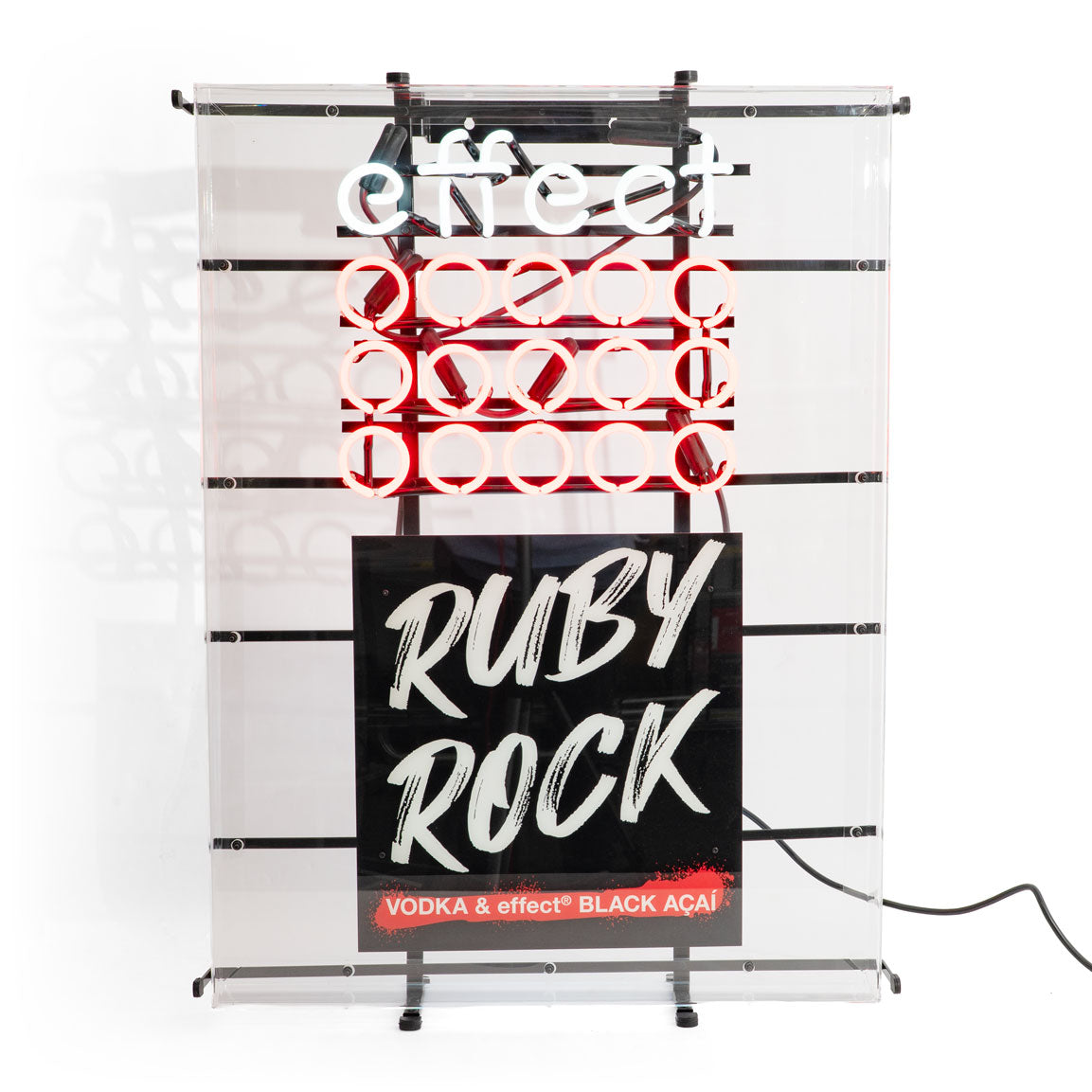 Effect Energy Enseigne lumineuse Luminated LED Neon Wall Sign Rubi Rock Décoration – Vue 4