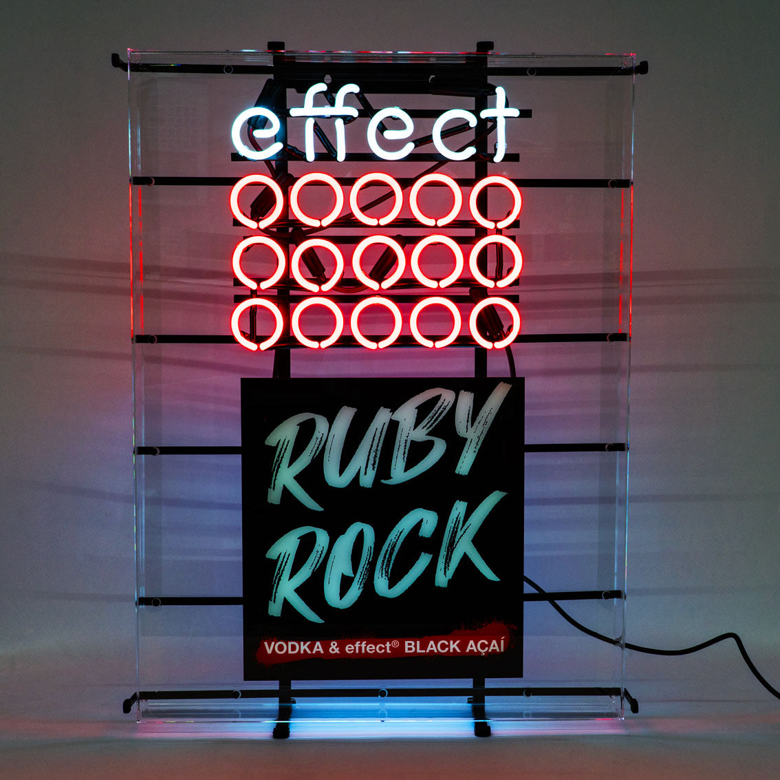 Effect Energy Enseigne lumineuse Luminated LED Neon Wall Sign Rubi Rock Décoration – Vue 5