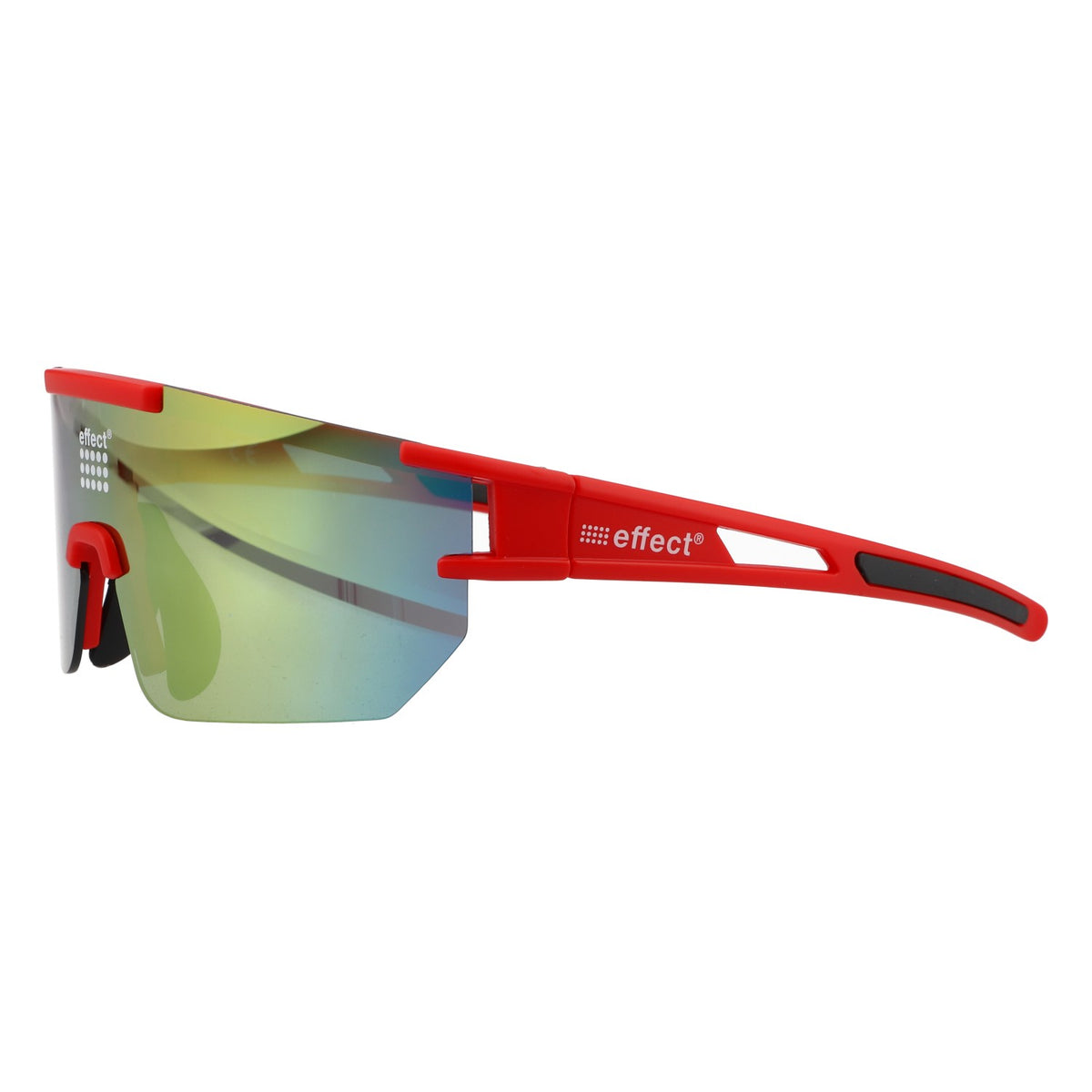 Effect Energy Lunettes de soleil Lunettes de cyclisme Lunettes de soleil Lunettes rapides Rouge – Vue 2