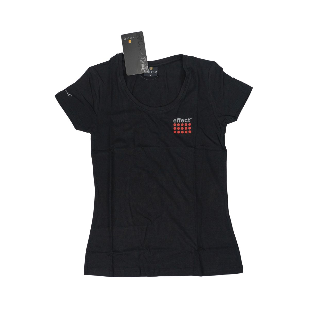 T-shirt Effect Energy col rond taille M logo imprimé sur la poitrine vêtements gastronomiques merchandising