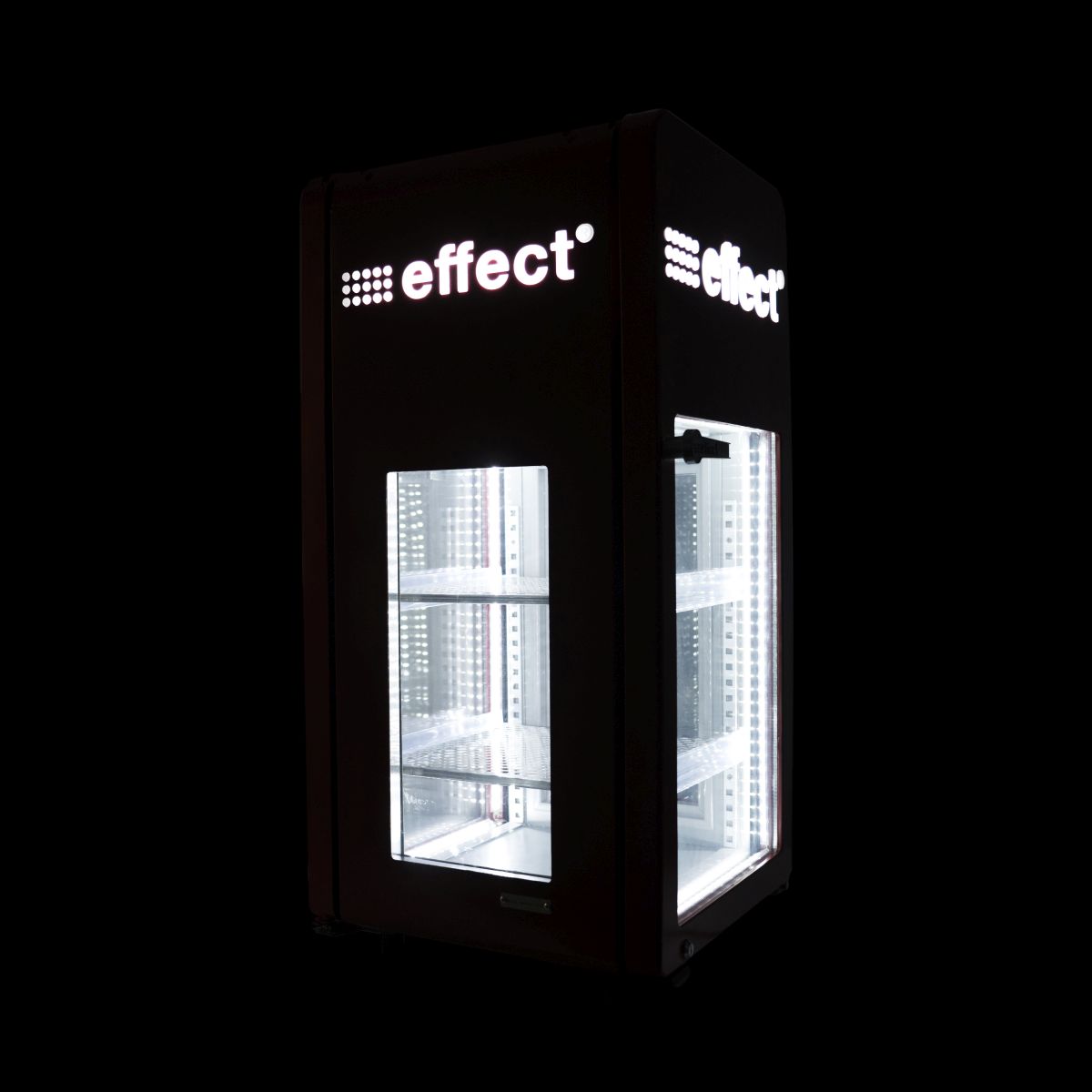 Réfrigérateur Effect 360 degrés Cooler 78L Eco LED Luminated Fridge Refroidisseur de boissons – Vue 7