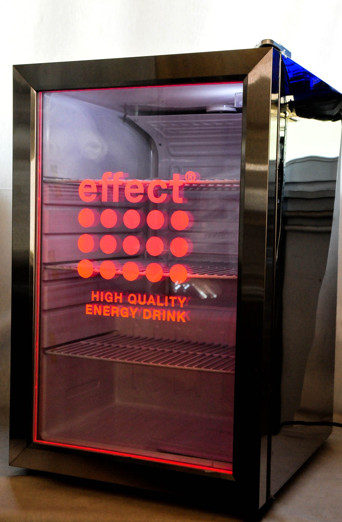 Effect Réfrigérateur Cooler Eco LED Illuminated Refroidisseur de boissons Silvercool Fridge – Vue 7