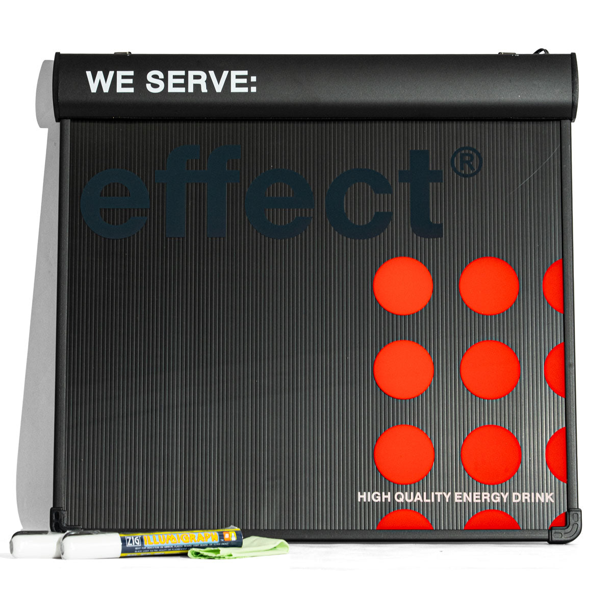 Effet enseigne lumineuse Présentoir suspendu LED Luminated Board Wallsign Bardeko Décoration murale – Vue 2