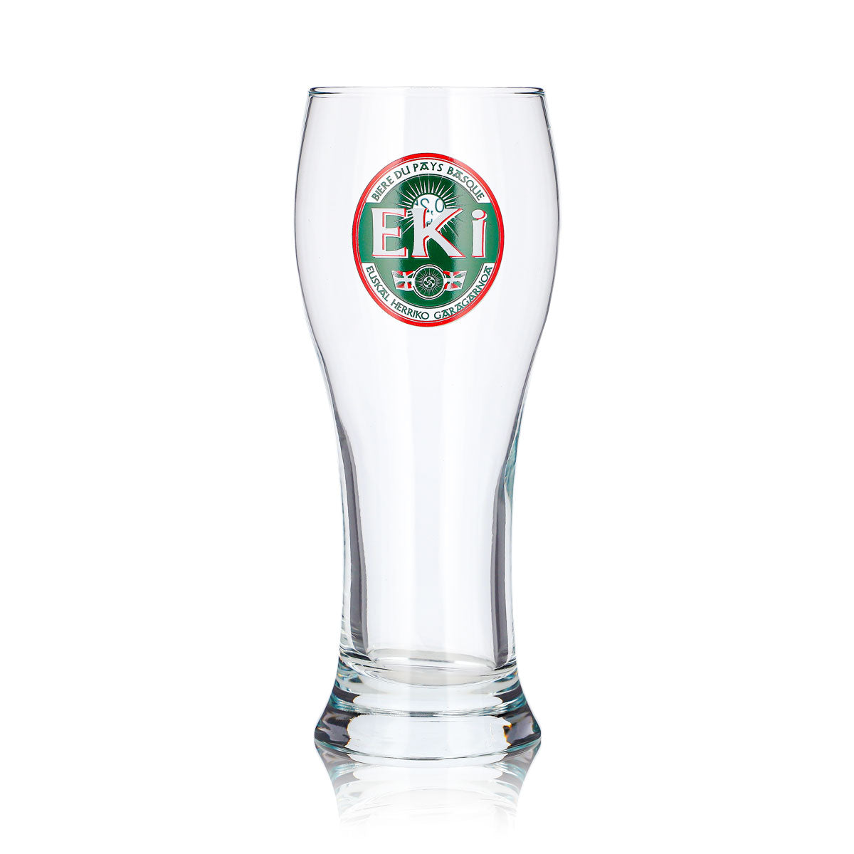 Verre à bière Eki 0,25 l – Bières des Basques – Coupe Durobor – Vue 2
