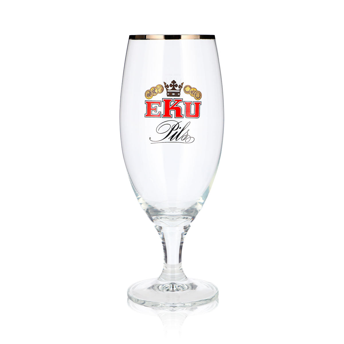 Verre à bière Eku 0,5 l, forme coupe, Pils, bord platine, Ritzenhoff – Vue 2