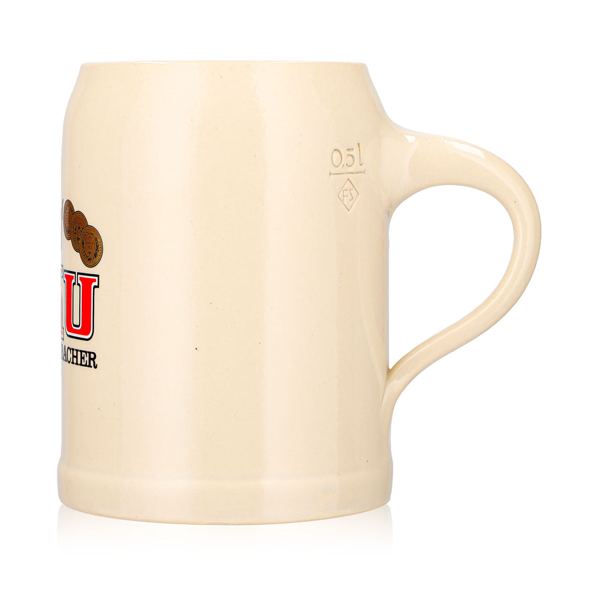 Verre à bière Eku, chope en terre cuite de 0,5 l, véritable terre cuite de Kulmbach – Vue 6