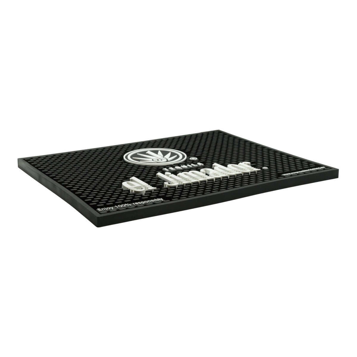 El Jimador Tequila Tapis de bar Tapis égouttoir Accessoires de bar noir Carré 35x28 – Vue 2