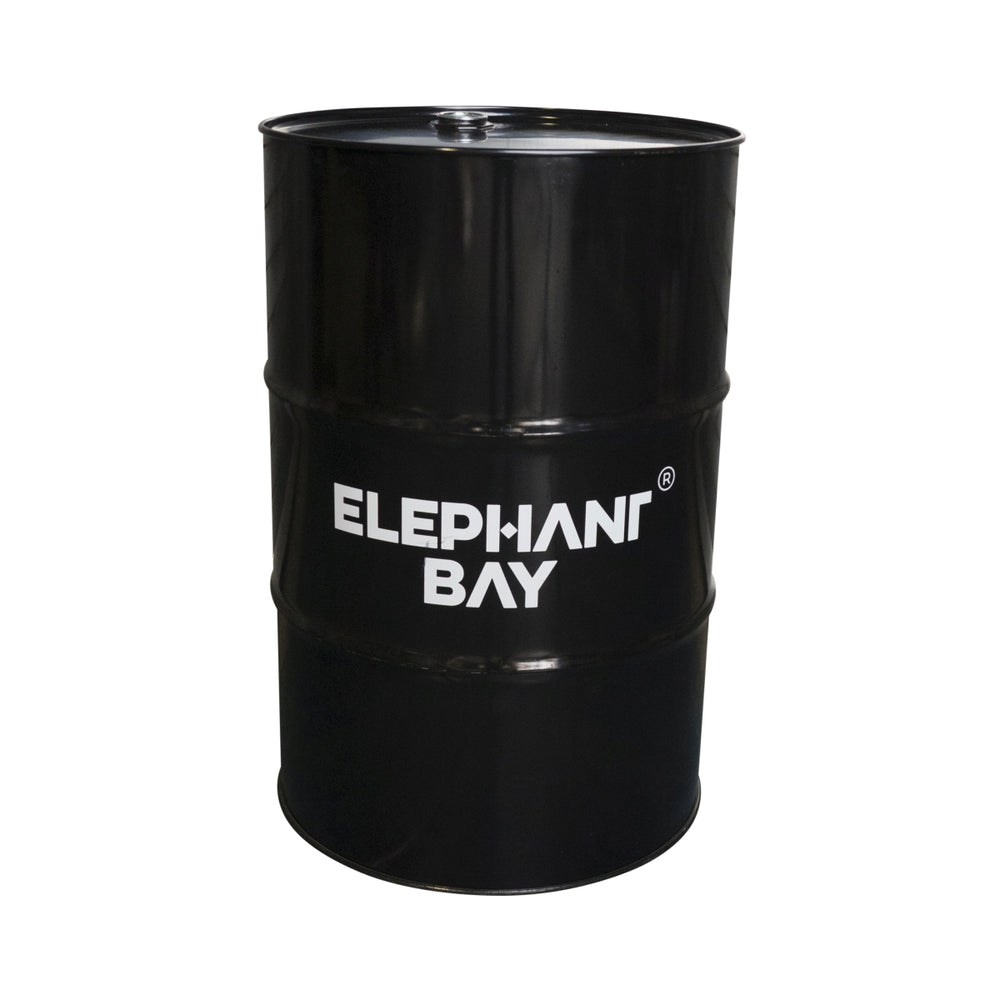 1x Elephant Bay Ice Tea Tonneau Table haute noir métal