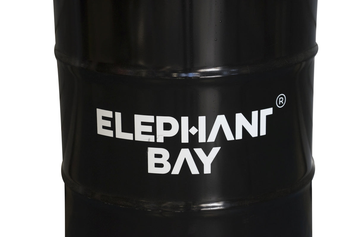 1x Elephant Bay Ice Tea Tonneau Table haute noir métal – Vue 5