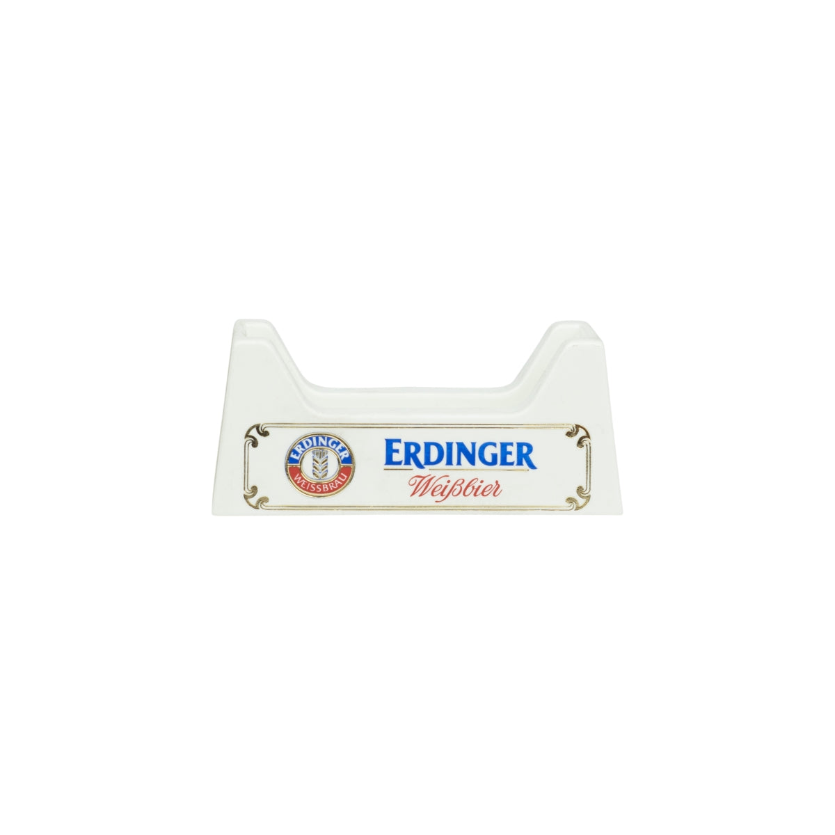 Porte-sous-verres Erdinger Bier blanc pour 10 sous-verres Support blanc rétro Bar