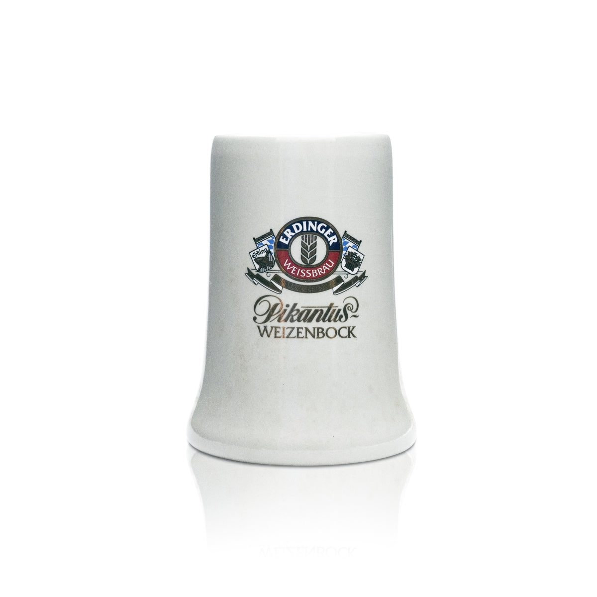 Chope à bière Erdinger en verre 0,5 l, chope en grès, verres Pikantus Weizenbock Brau