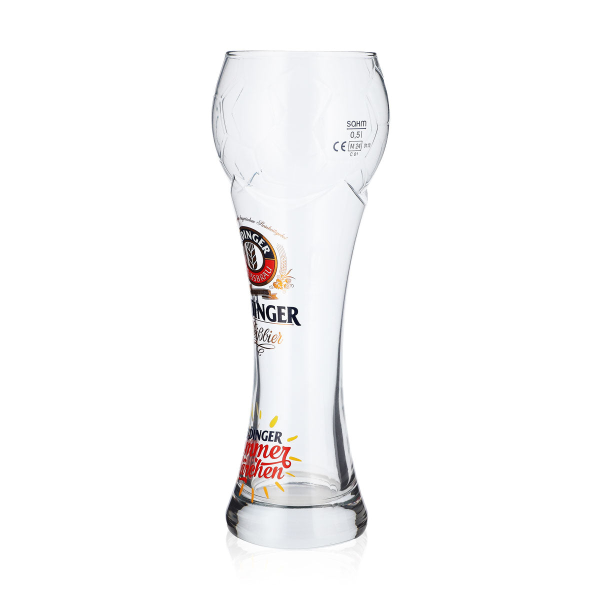 Verre à bière Erdinger Weissbräu 0,5 l Sommer Märchen Coupe de football Sahm – Vue 4