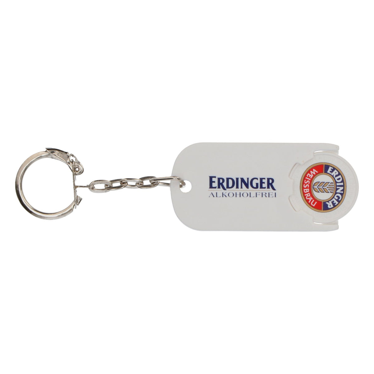 Porte-clés Erdinger Weissbräu avec jeton de caisse, sans alcool – Vue 2