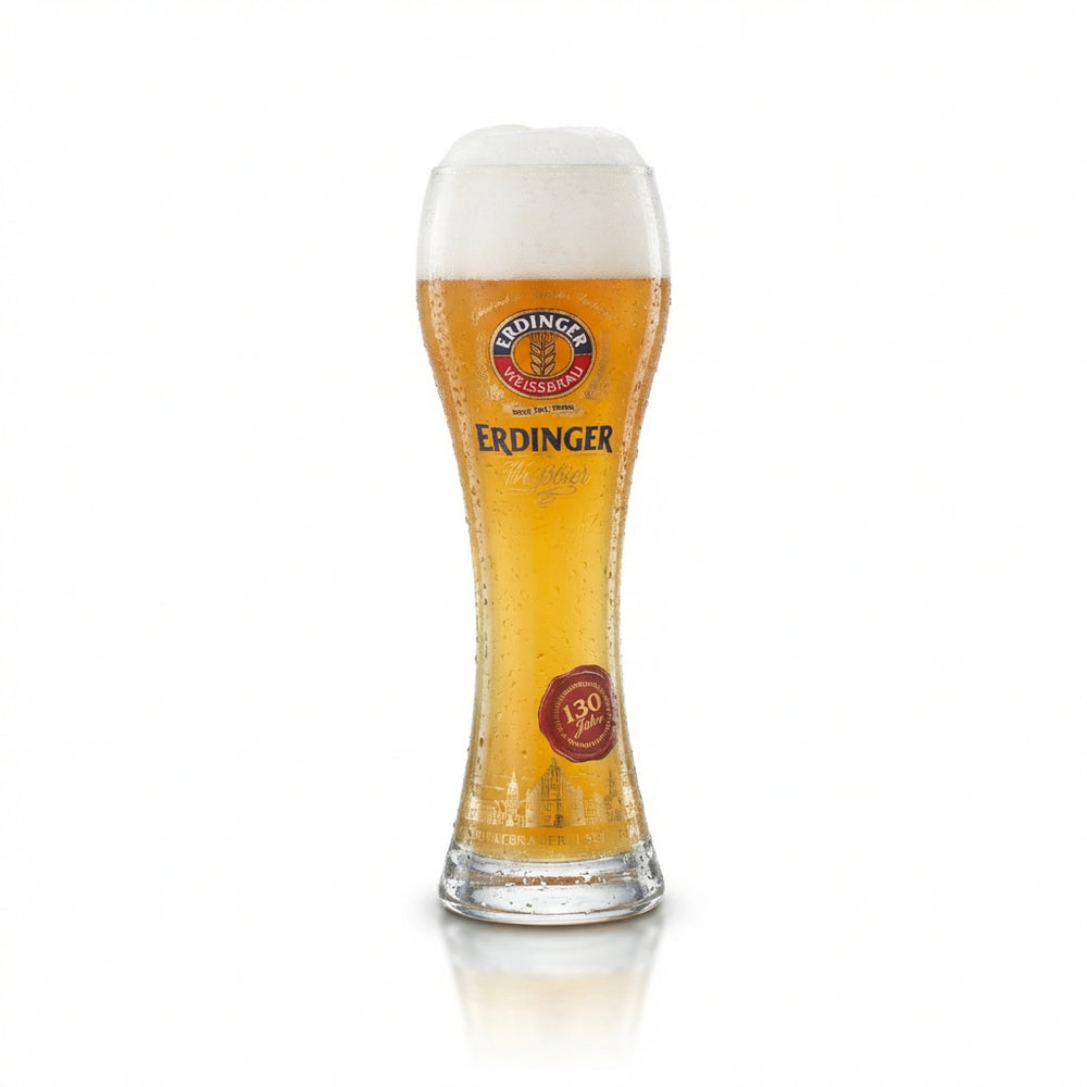 Verre à bière Erdinger Weissbräu Weißbier 0,5 l Édition collector 130e anniversaire Weizen