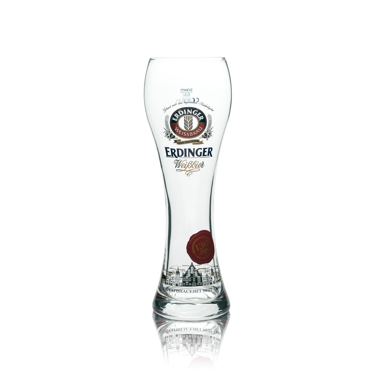 Lot III de verres à bière Erdinger comprenant 6 verres à bière de 0,5 l de différentes variantes – Vue 3