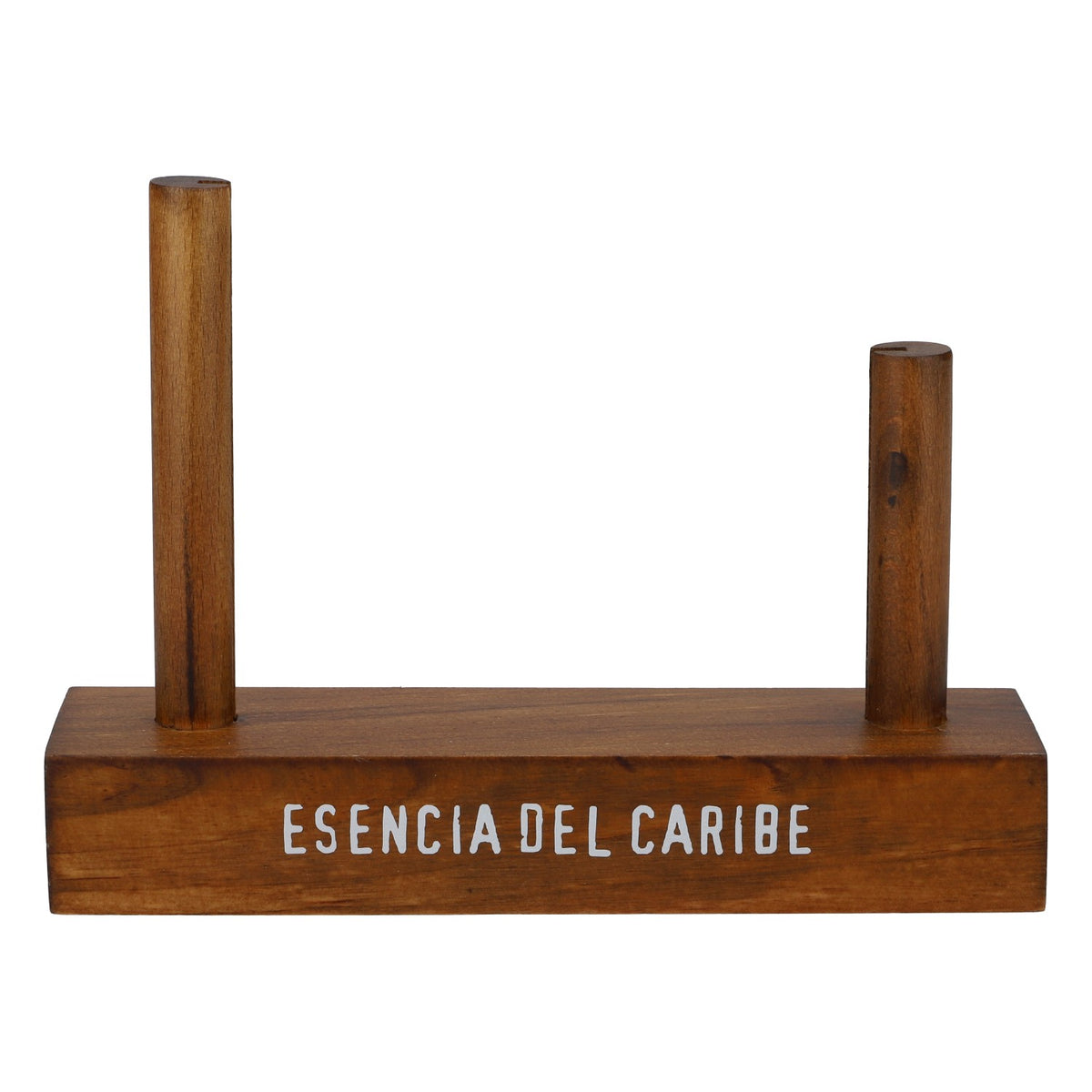 Esencia del Caribe : présentoir de table en bois pour rhum, porte-cartes de bar n° 1, Caraïbes – Vue 2