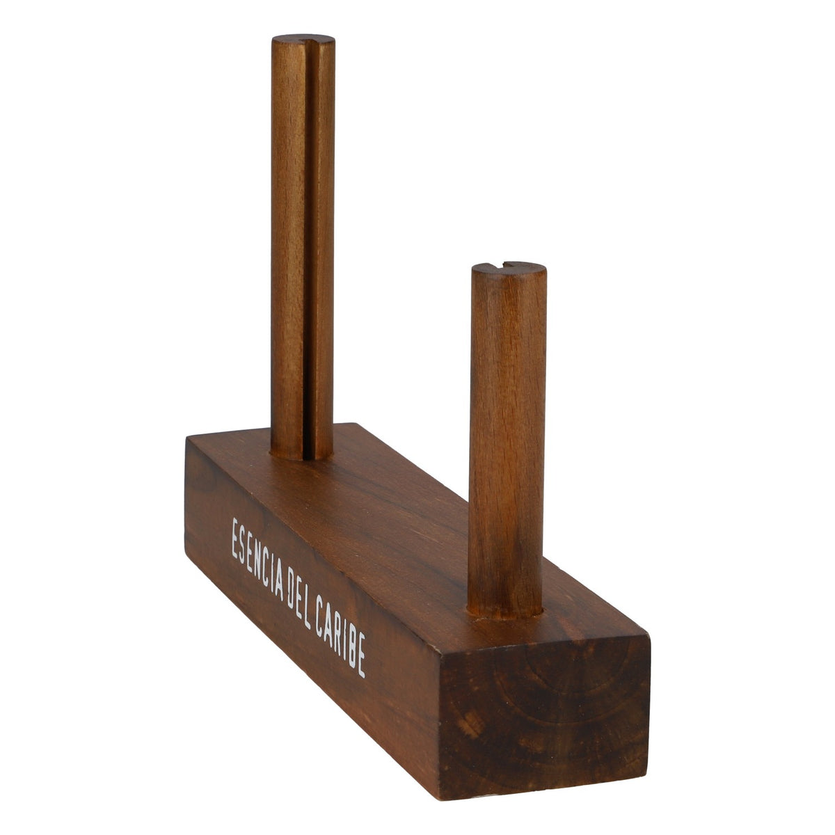 Esencia del Caribe : présentoir de table en bois pour rhum, porte-cartes de bar n° 1, Caraïbes – Vue 3