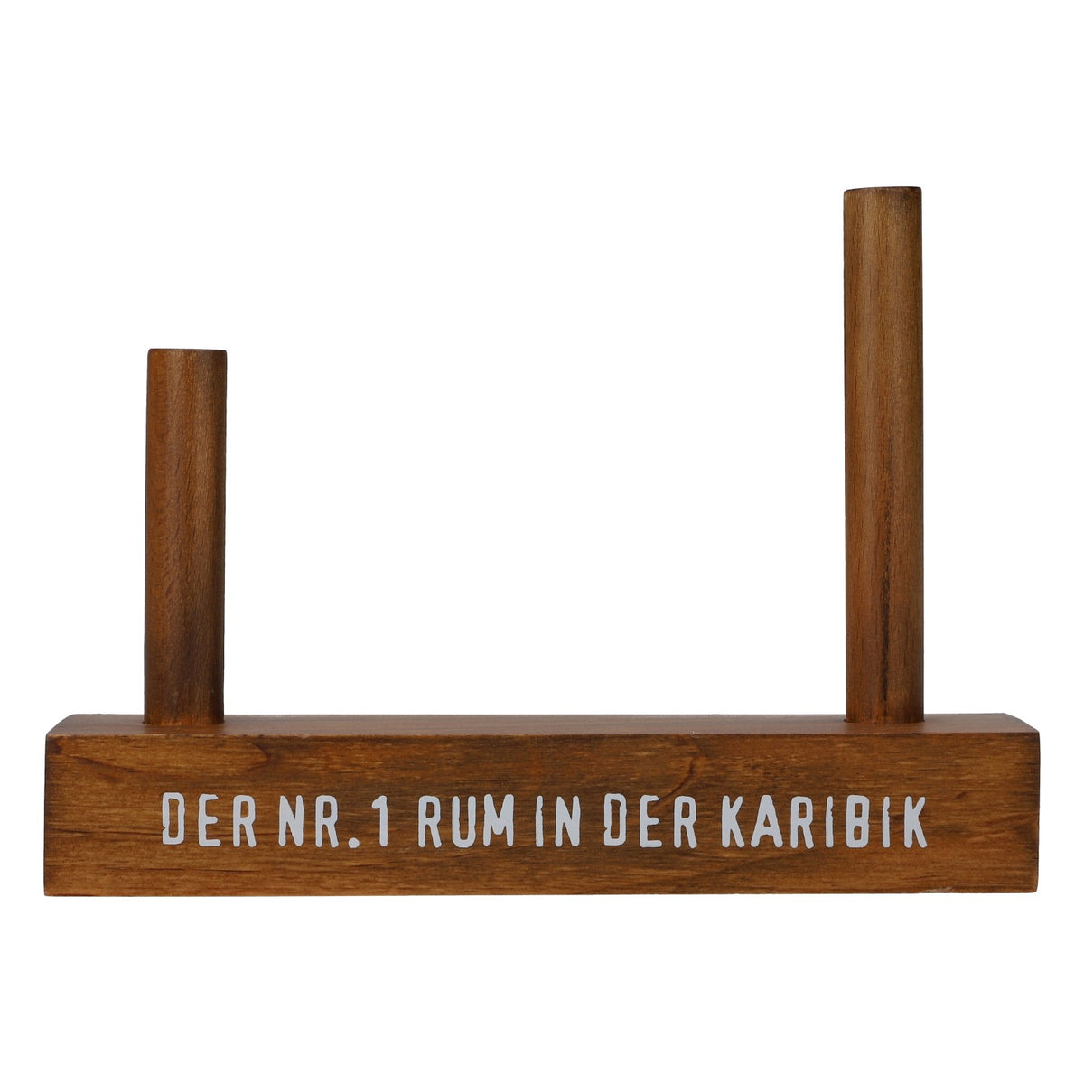 Esencia del Caribe : présentoir de table en bois pour rhum, porte-cartes de bar n° 1, Caraïbes – Vue 4