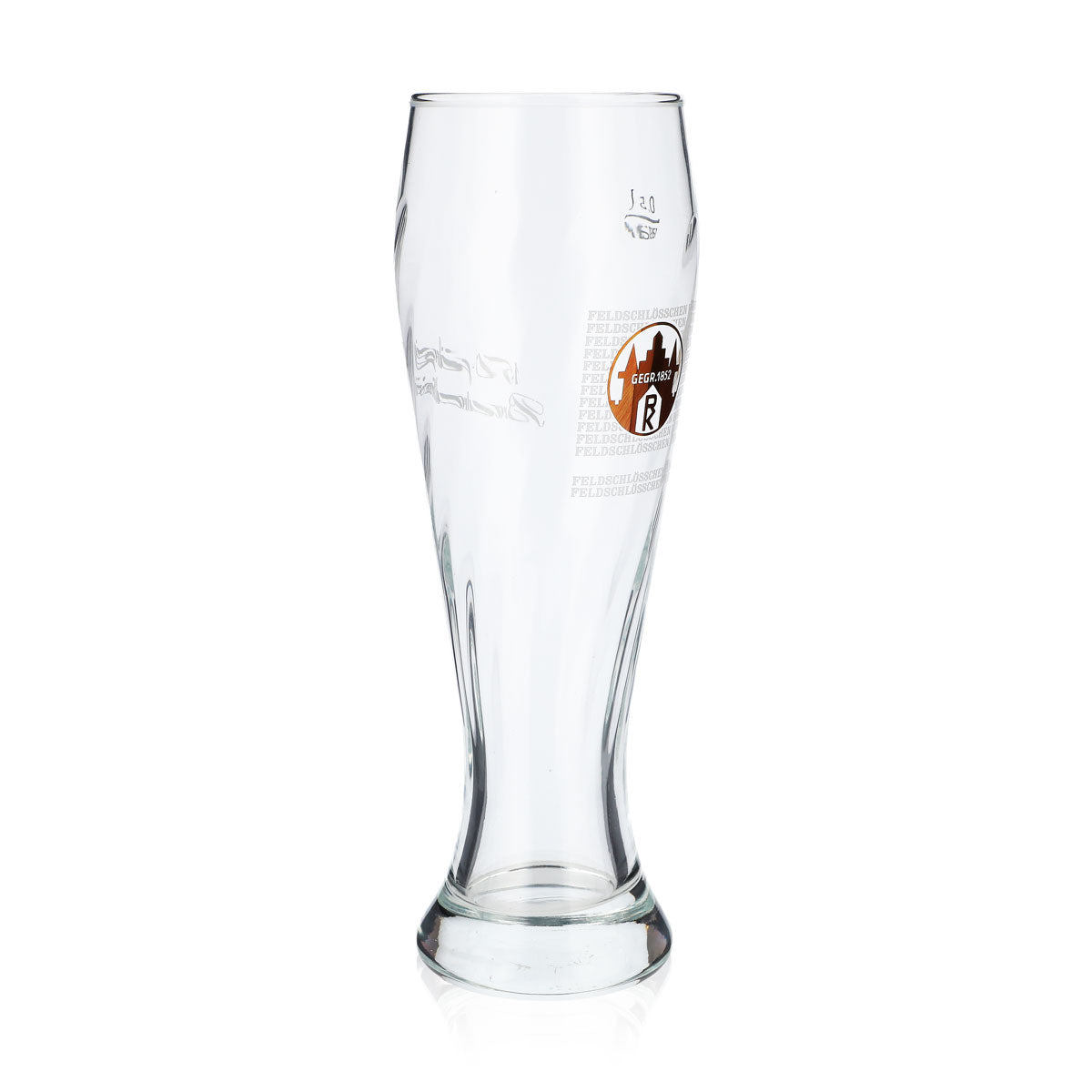 Verre à bière Feldschlößchen Verre à bière blanche 0,5 l 150 ans de tradition brassicole  Rastal – Vue 2