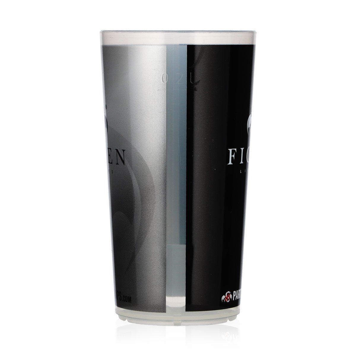 Verres à liqueur en plastique 200 ml - 300 ml, noir et gris – Vue 4
